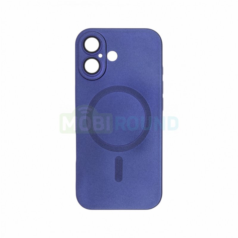 Силиконовый чехол Activ SM020 (MagSafe) для Apple iPhone 17, синий