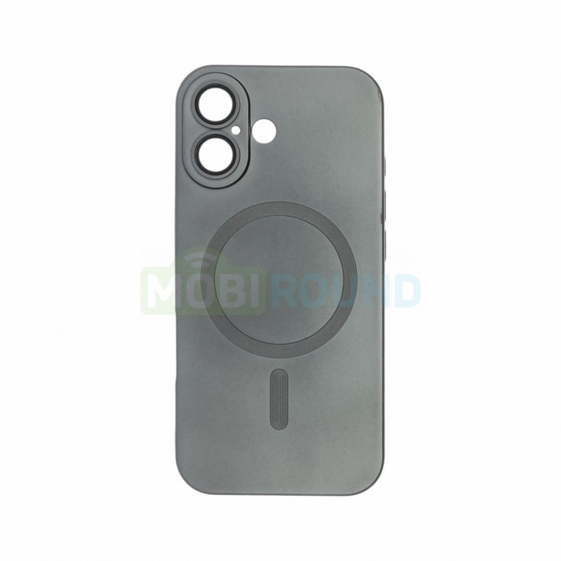 Силиконовый чехол Activ SM020 (MagSafe) для Apple iPhone 17, серый