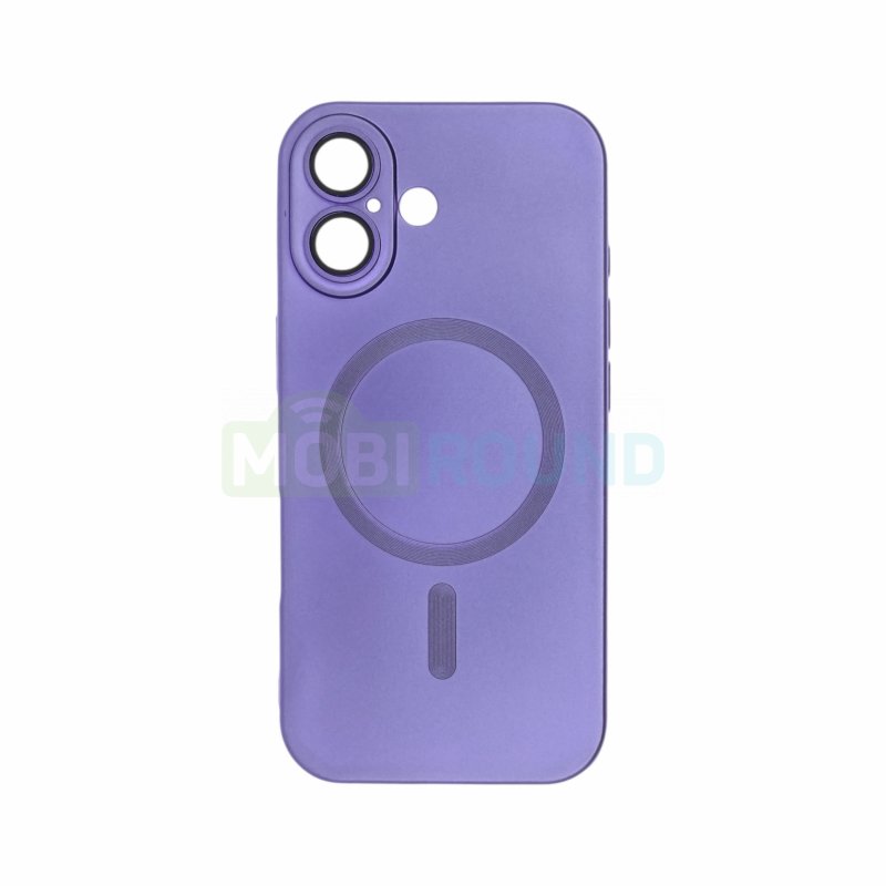 Силиконовый чехол Activ SM020 (MagSafe) для Apple iPhone 17, фиолетовый