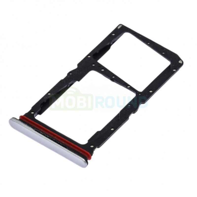 Держатель сим карты (SIM) для Tecno Spark 30 5G, белый