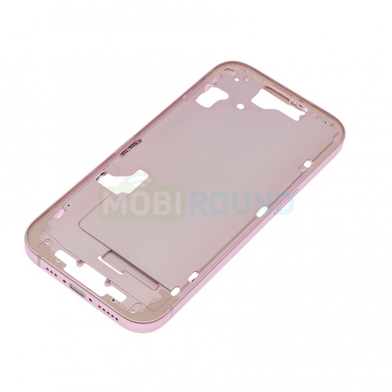 Средняя часть корпуса для Apple iPhone 15, розовый
