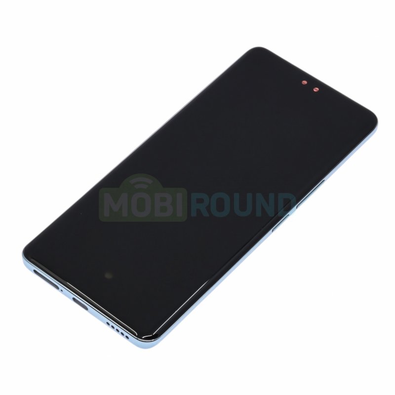 Дисплей для Honor 200 Pro 5G (в сборе с тачскрином) в рамке, зеленый, 100%