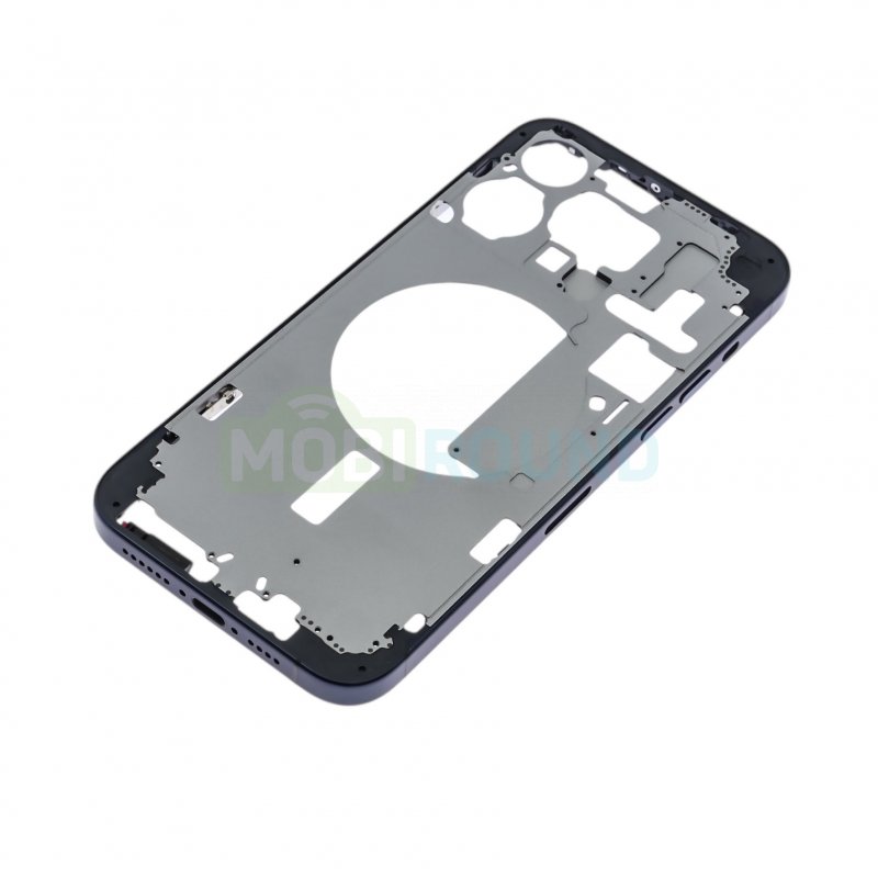 Средняя часть корпуса для Apple iPhone 15 Pro Max, синий