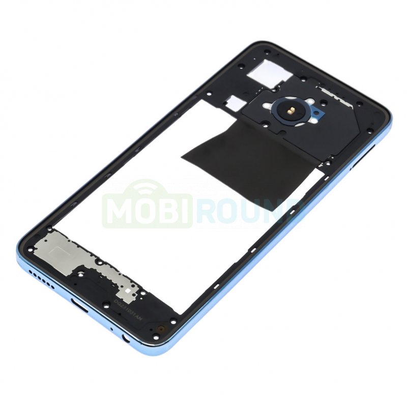 Средняя часть корпуса для Tecno Spark 20 4G, синий