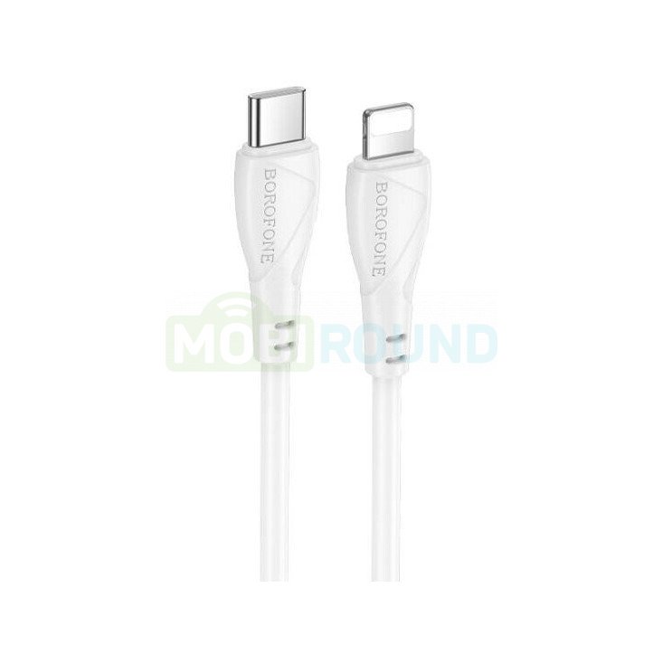 Дата-кабель Borofone BX121 Type-C-Lightning (2.4 А) 1 м, белый