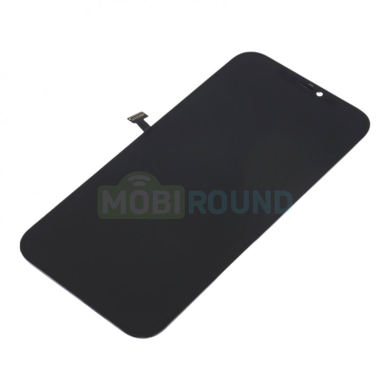 Дисплей GX для Apple iPhone 12 Pro Max (в сборе с тачскрином) черный, AAA