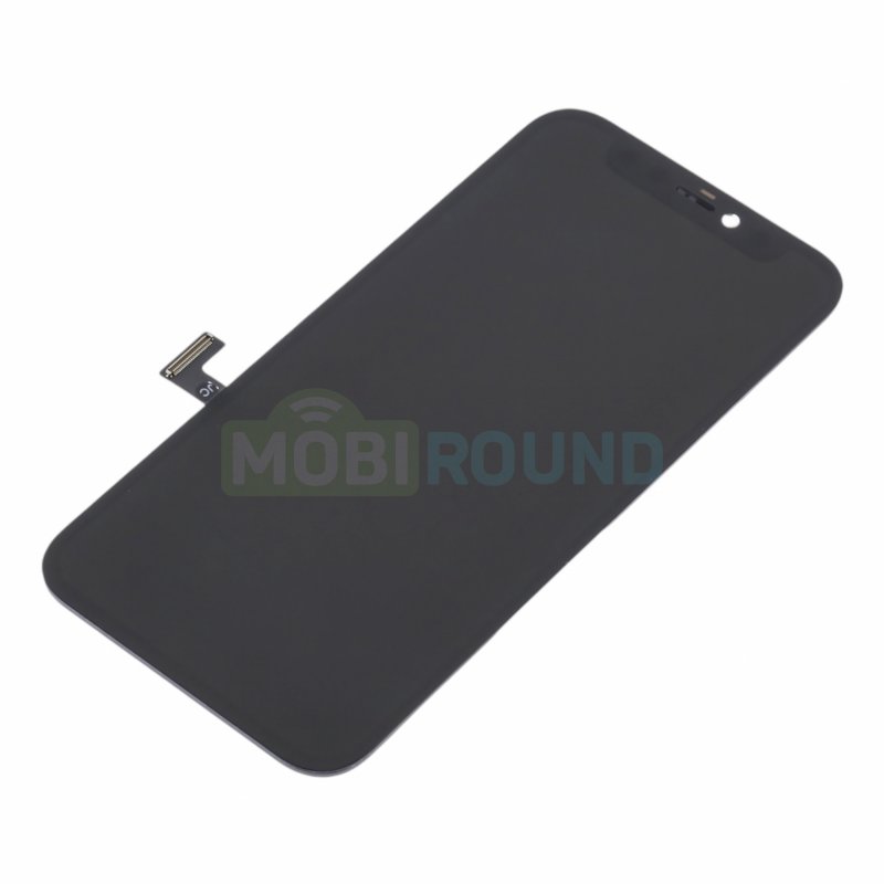 Дисплей для Apple iPhone 12 mini (в сборе с тачскрином) (не требуется прошивка) черный, AAA