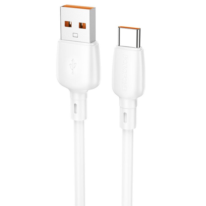 Дата-кабель Borofone BX93 USB-Type-C (100 Вт) 1 м, белый