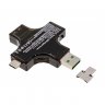 USB/Type-C-тестер J7-c (3.6-32 В/0-5.1 А)